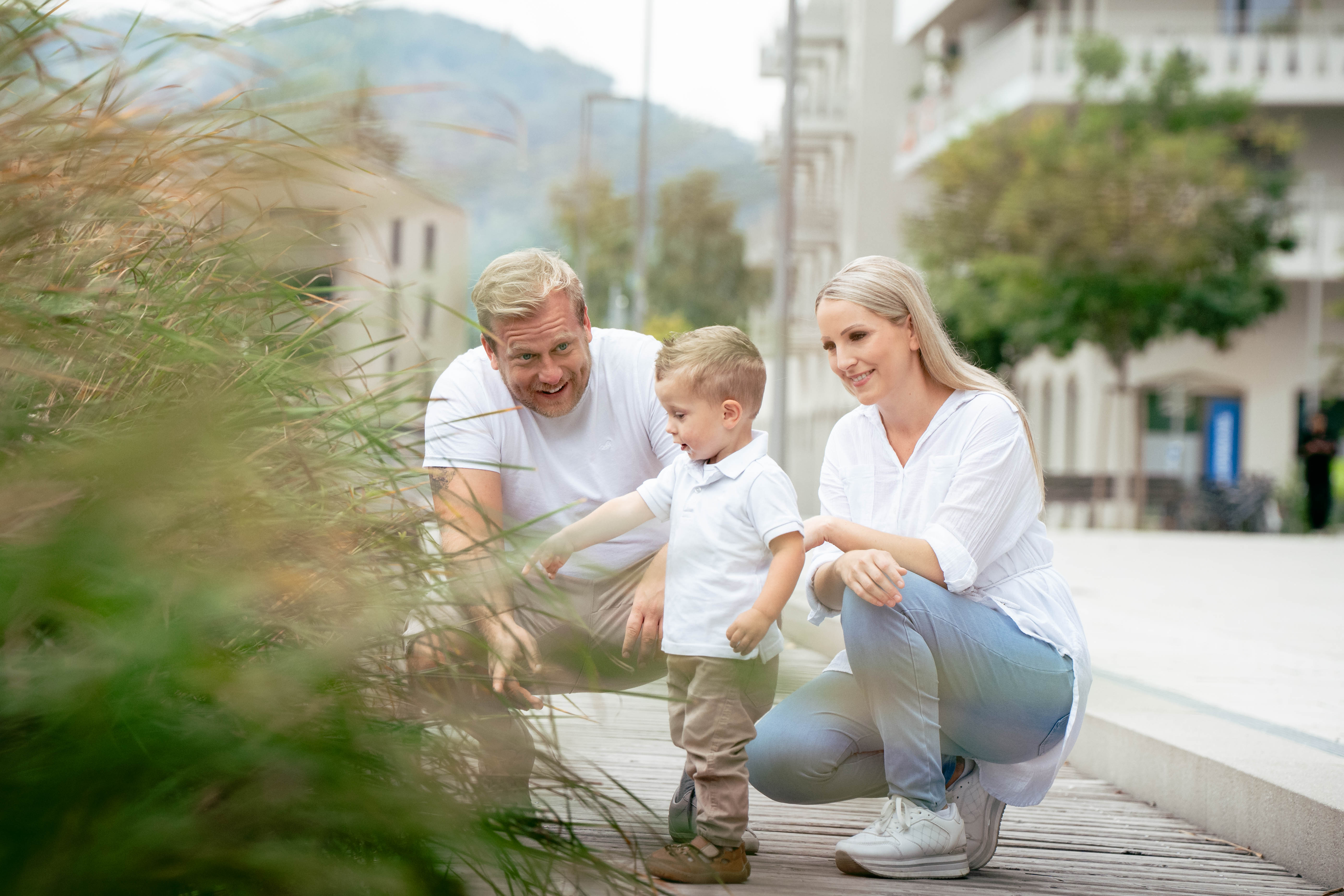 Familie im Reininghauspark